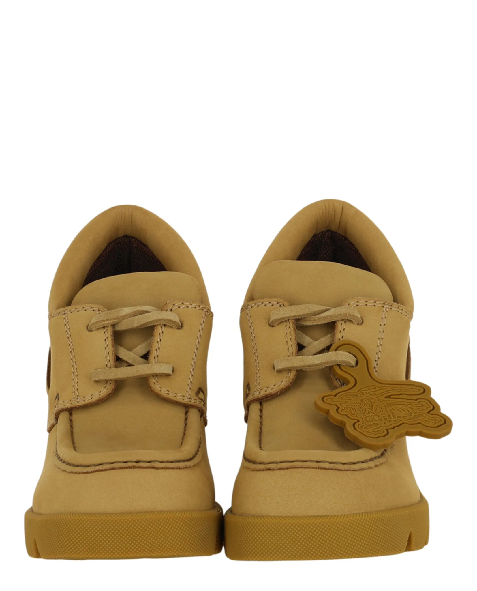 Stride Leather Heeled Loafers