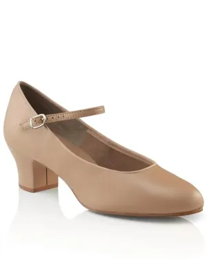 Suede Sole WomenS Jr Footlight Character Shoe In Caramel