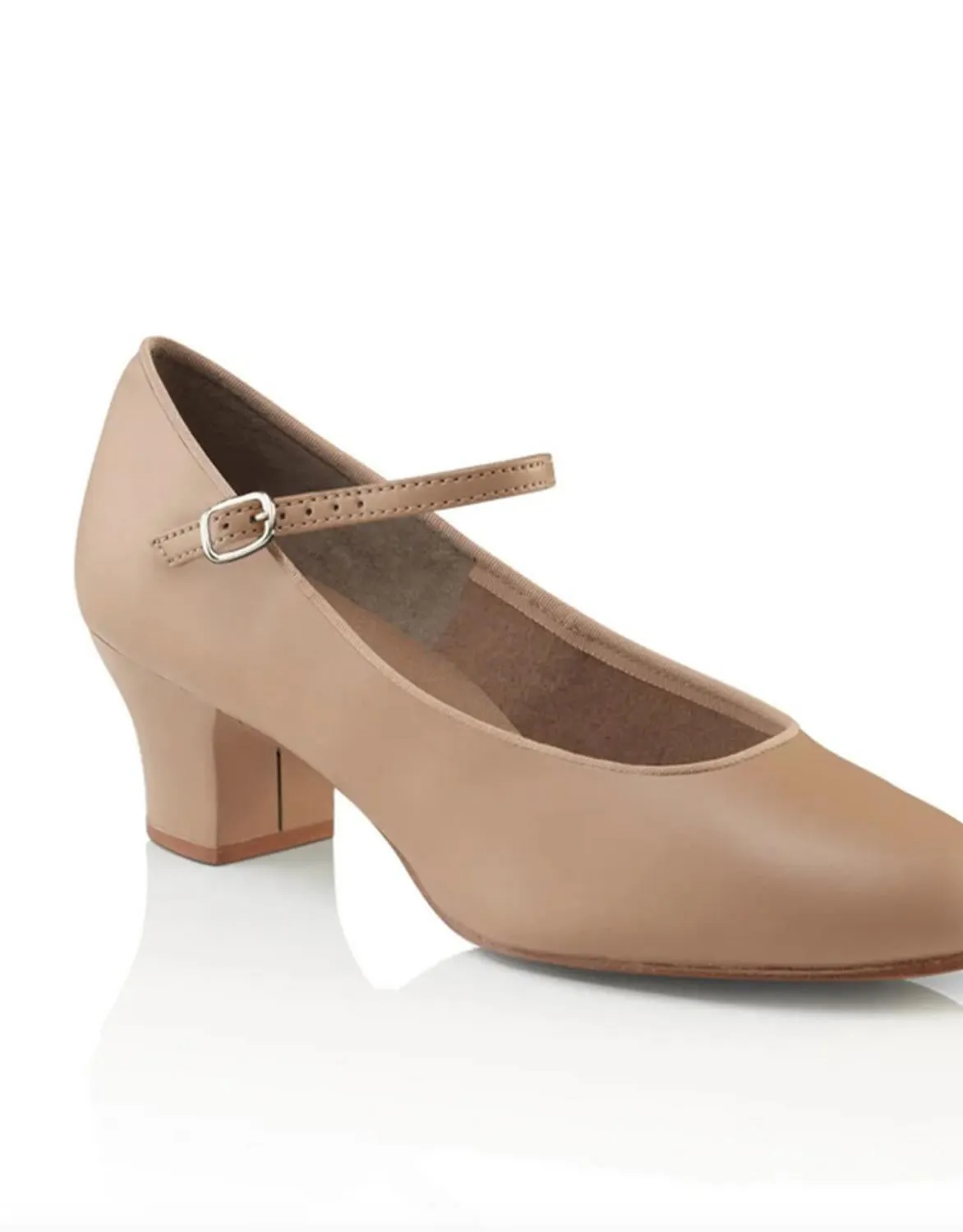 Suede Sole WomenS Jr Footlight Character Shoe In Caramel