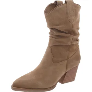 Taos Womens Suede Padded Insole Cowboy, Western Boots