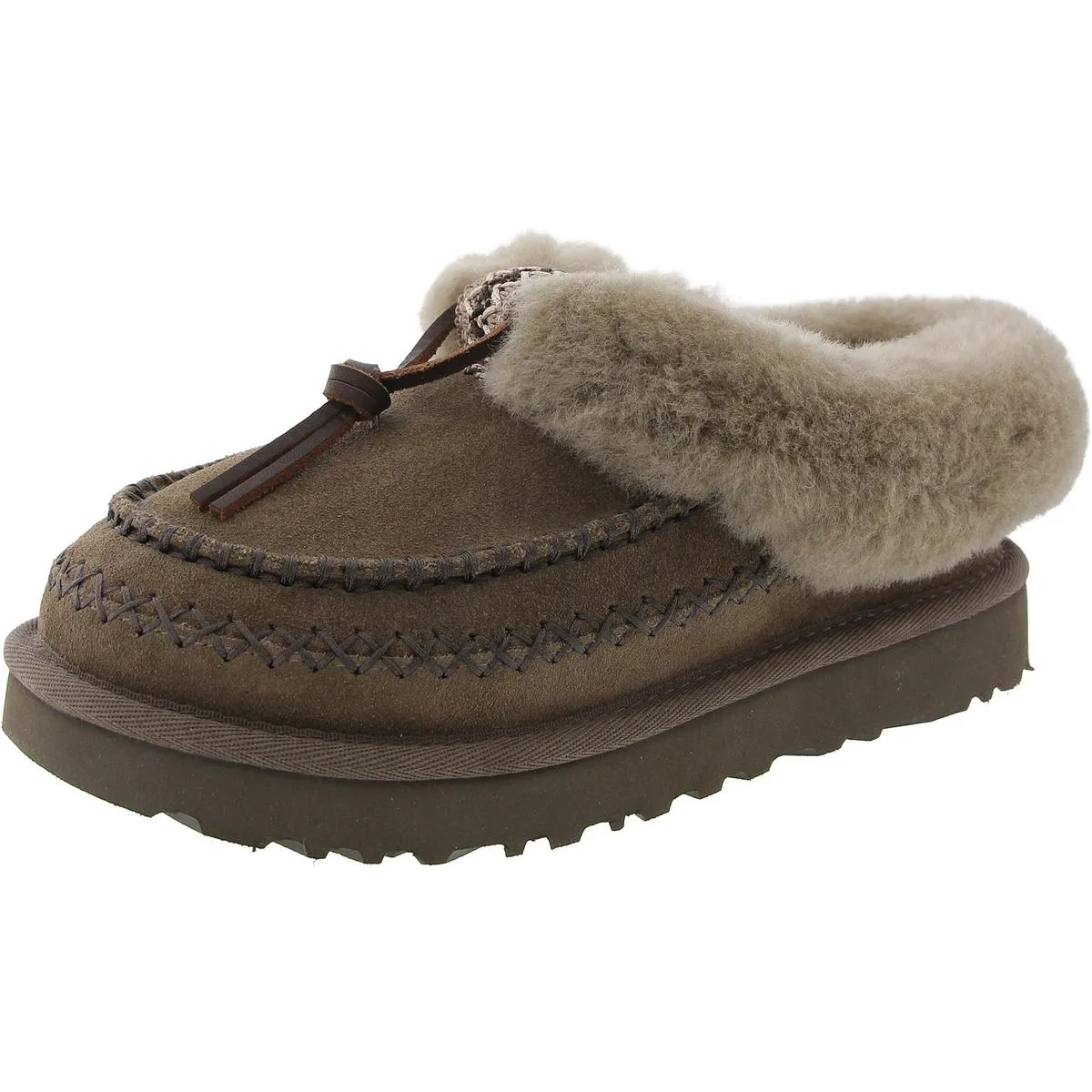 Tasmin Alpine Womens Embroidered Suede Shooties