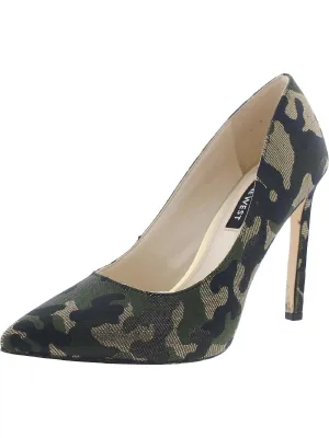 Tatiana 2 Womens Printed Slip On Pumps