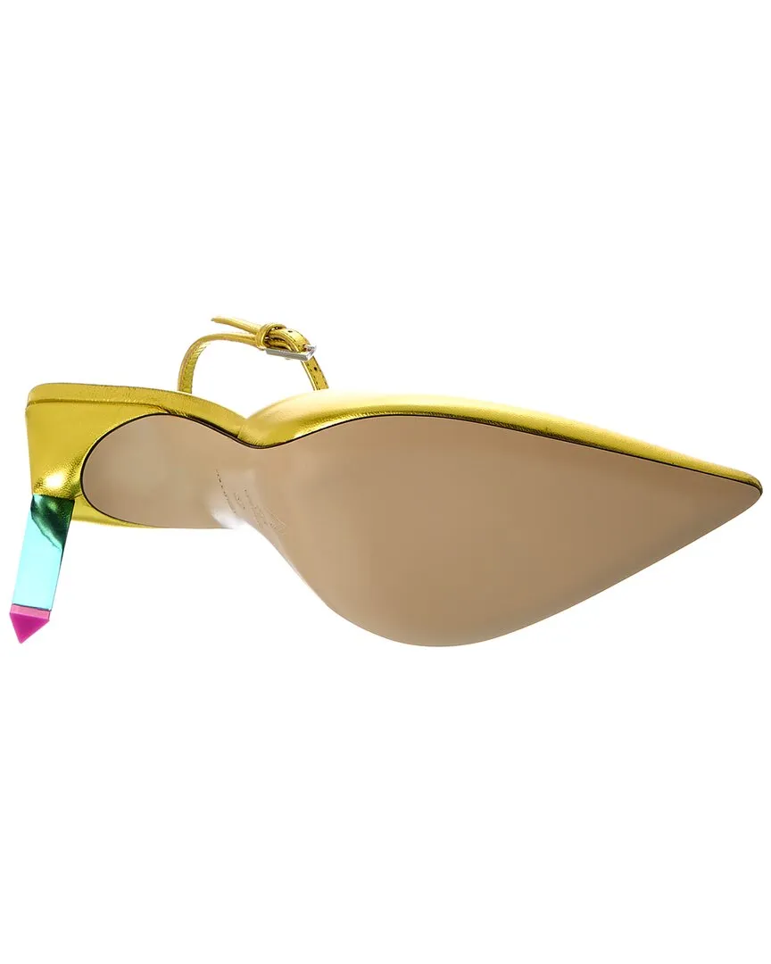 The Attico Perine Leather Pump