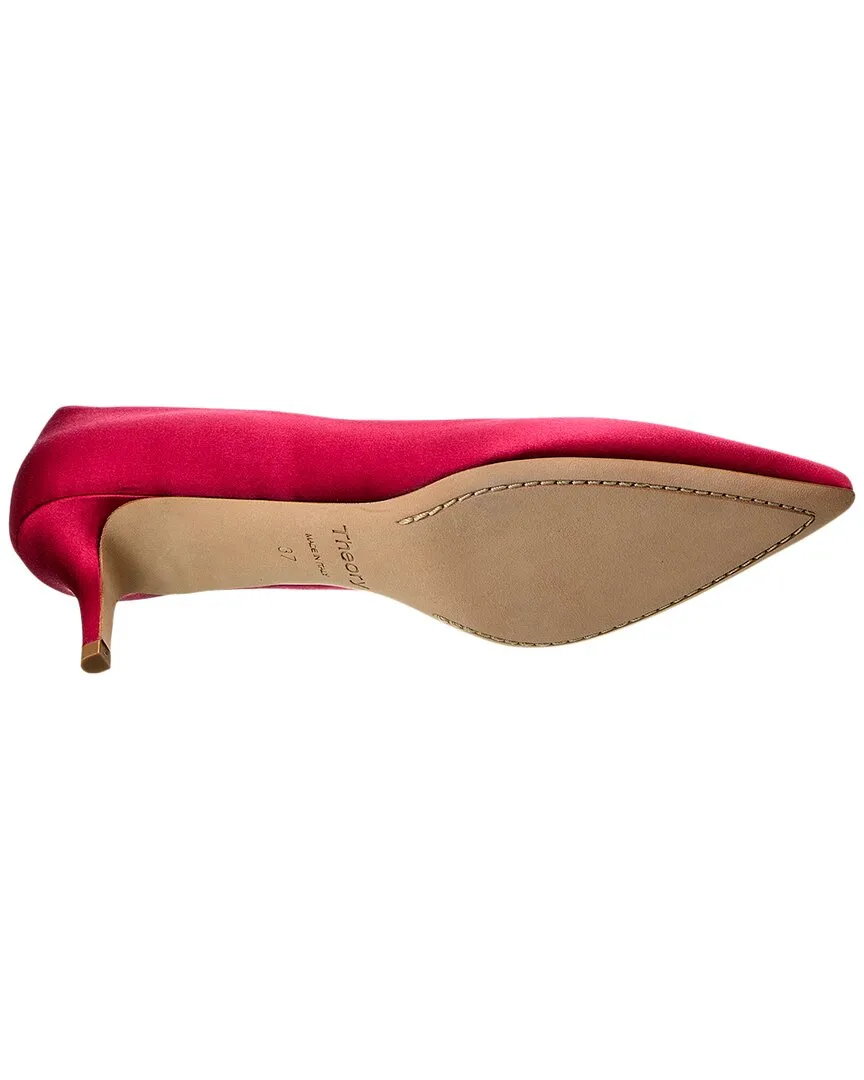 Theory Kitten Satin Pump
