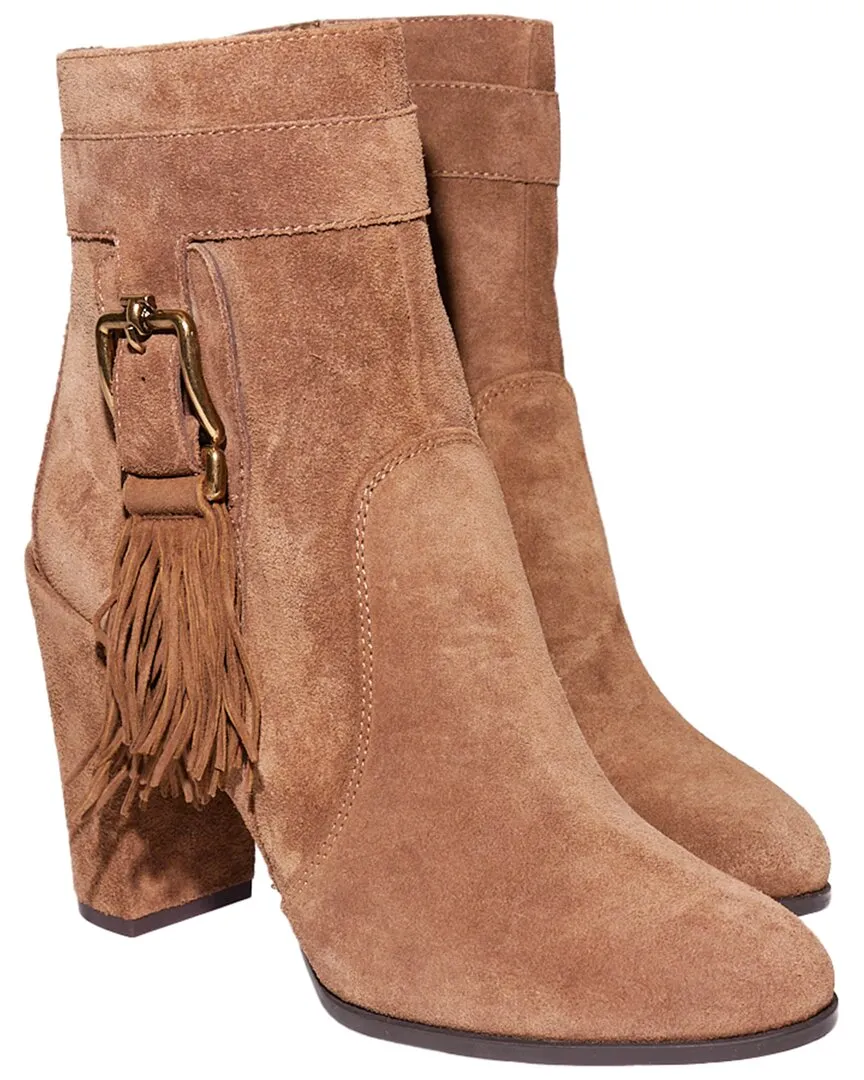 TODs Fringe Suede Boot