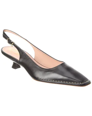 TODs Leather Slingback Pump