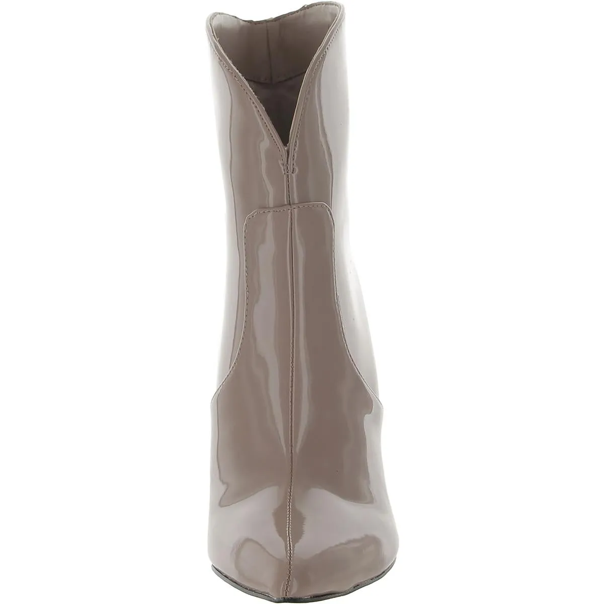 Tolate  Womens Patent Pointed Toe Booties