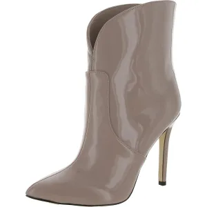 Tolate  Womens Patent Pointed Toe Booties