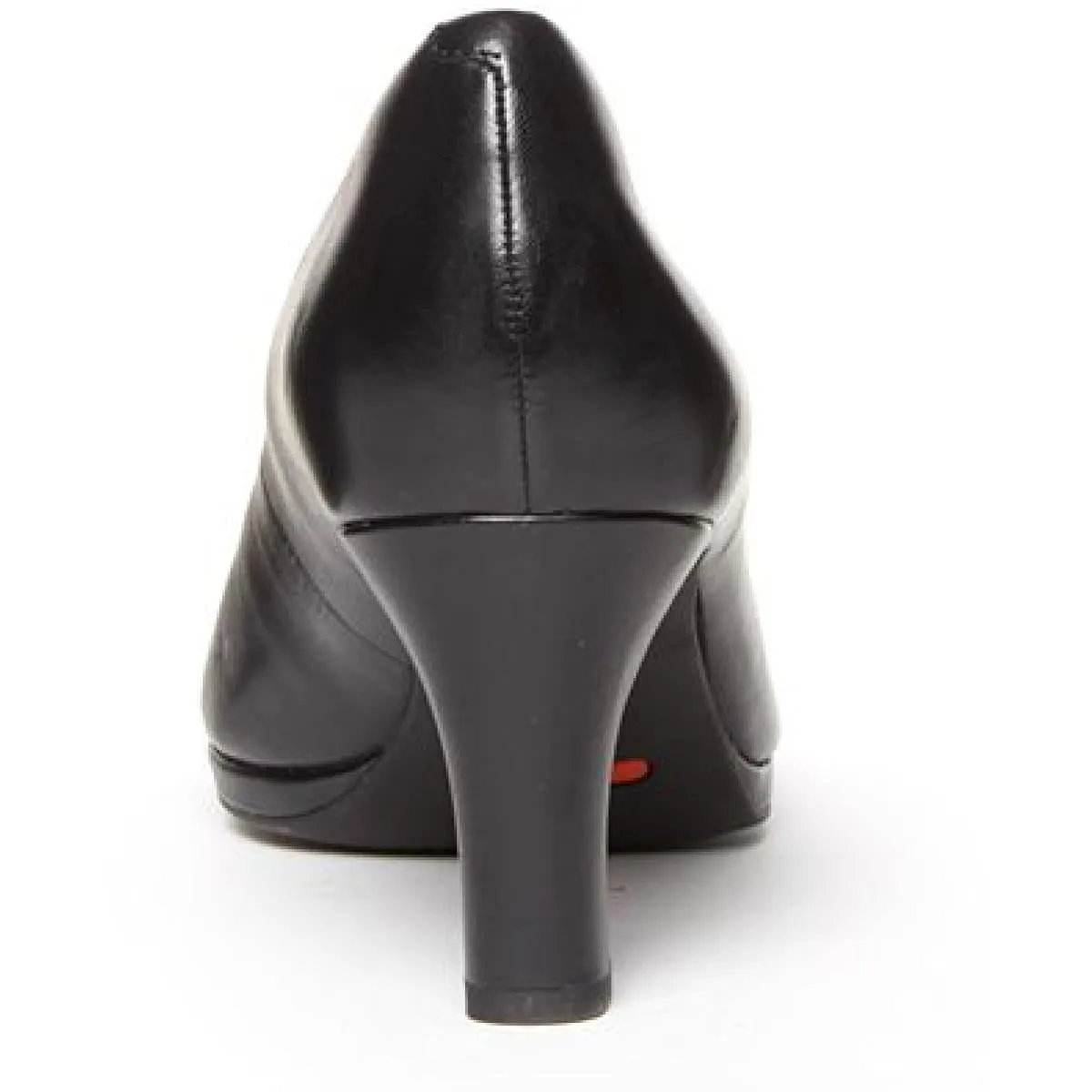 Total Motion Leah Womens Leather Slip On Pumps