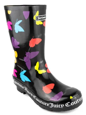 Totally Womens Rubber Waterproof Rain Boots
