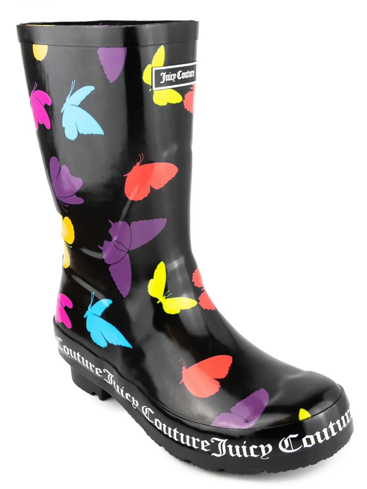 Totally Womens Rubber Waterproof Rain Boots