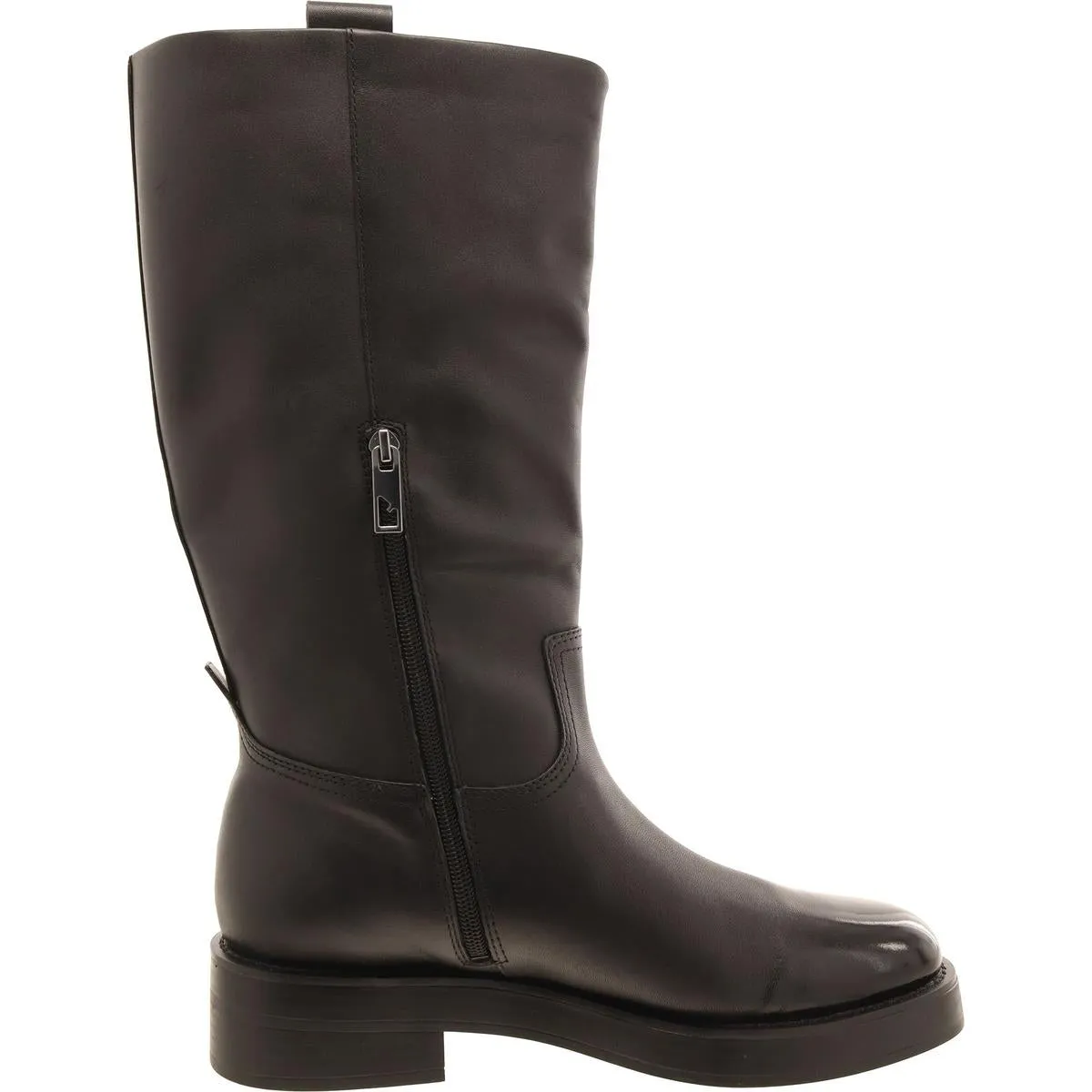 Trevi Womens Leather Tall Knee-High Boots