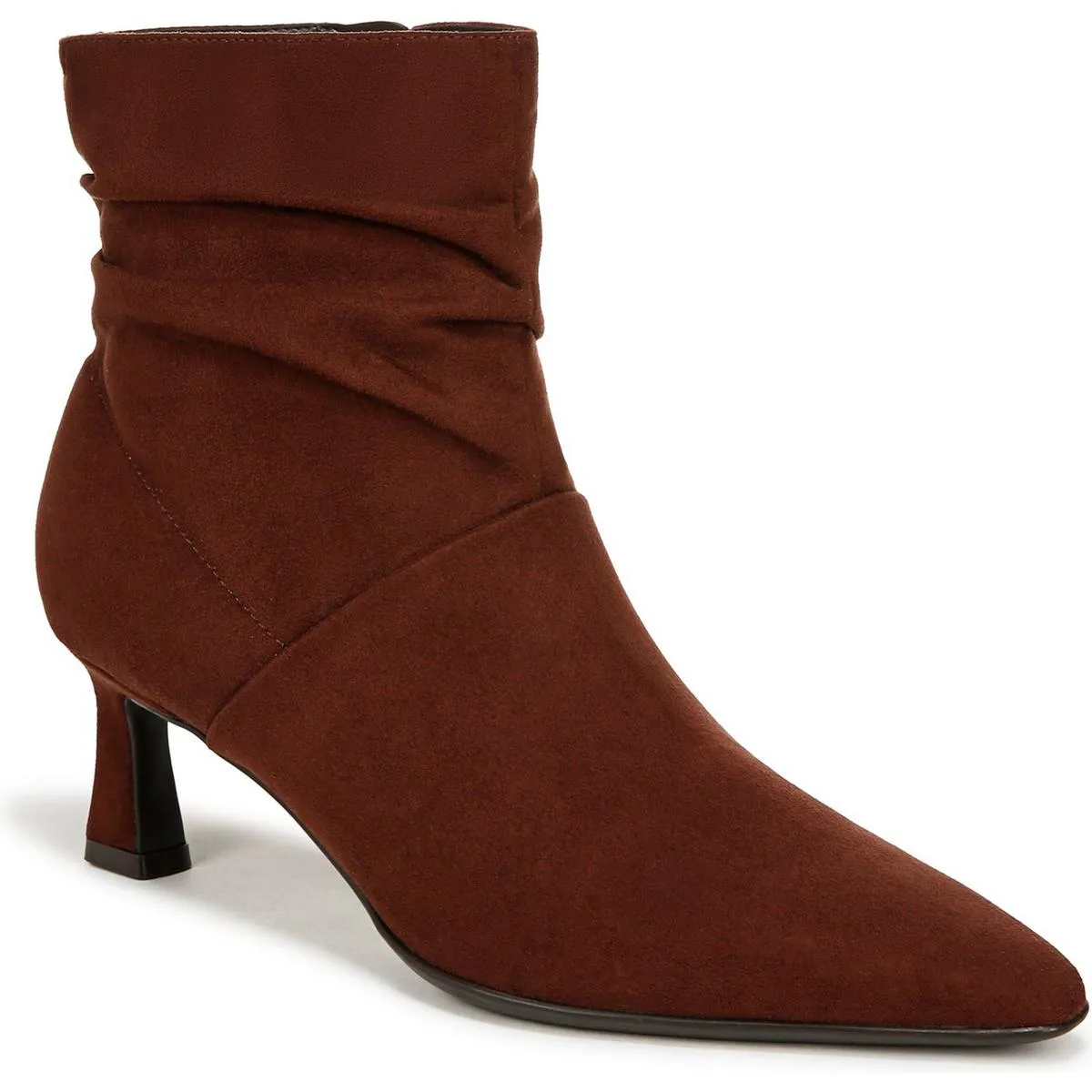 Tribute Womens Zipper Faux Suede Booties
