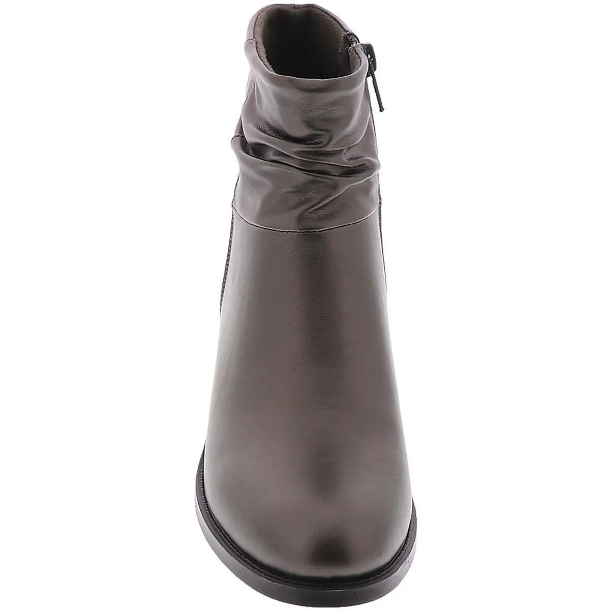 True  Womens Pull On Dressy Ankle Boots