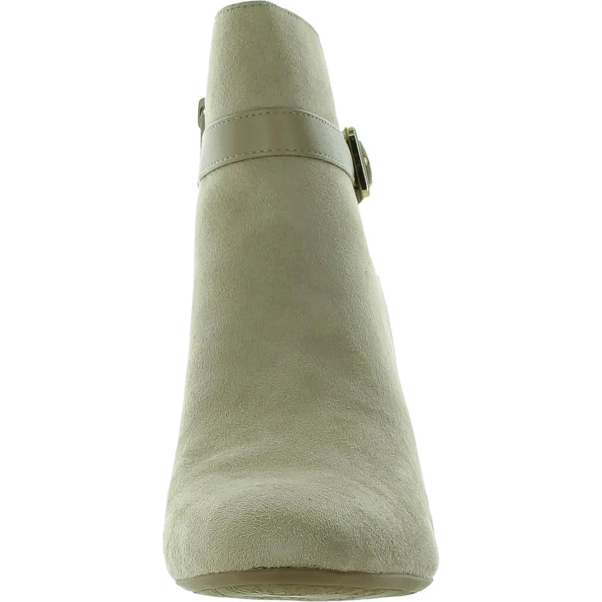 Truly Womens Zipper Faux Suede Booties