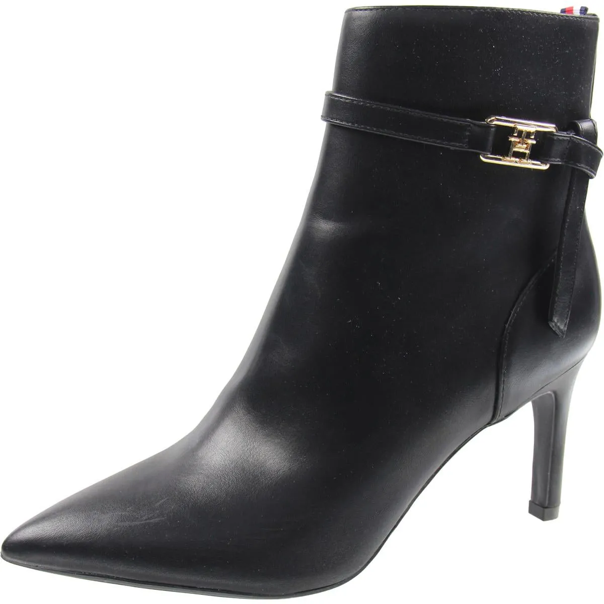 TWJORINE Womens Logo Manmade Ankle Boots