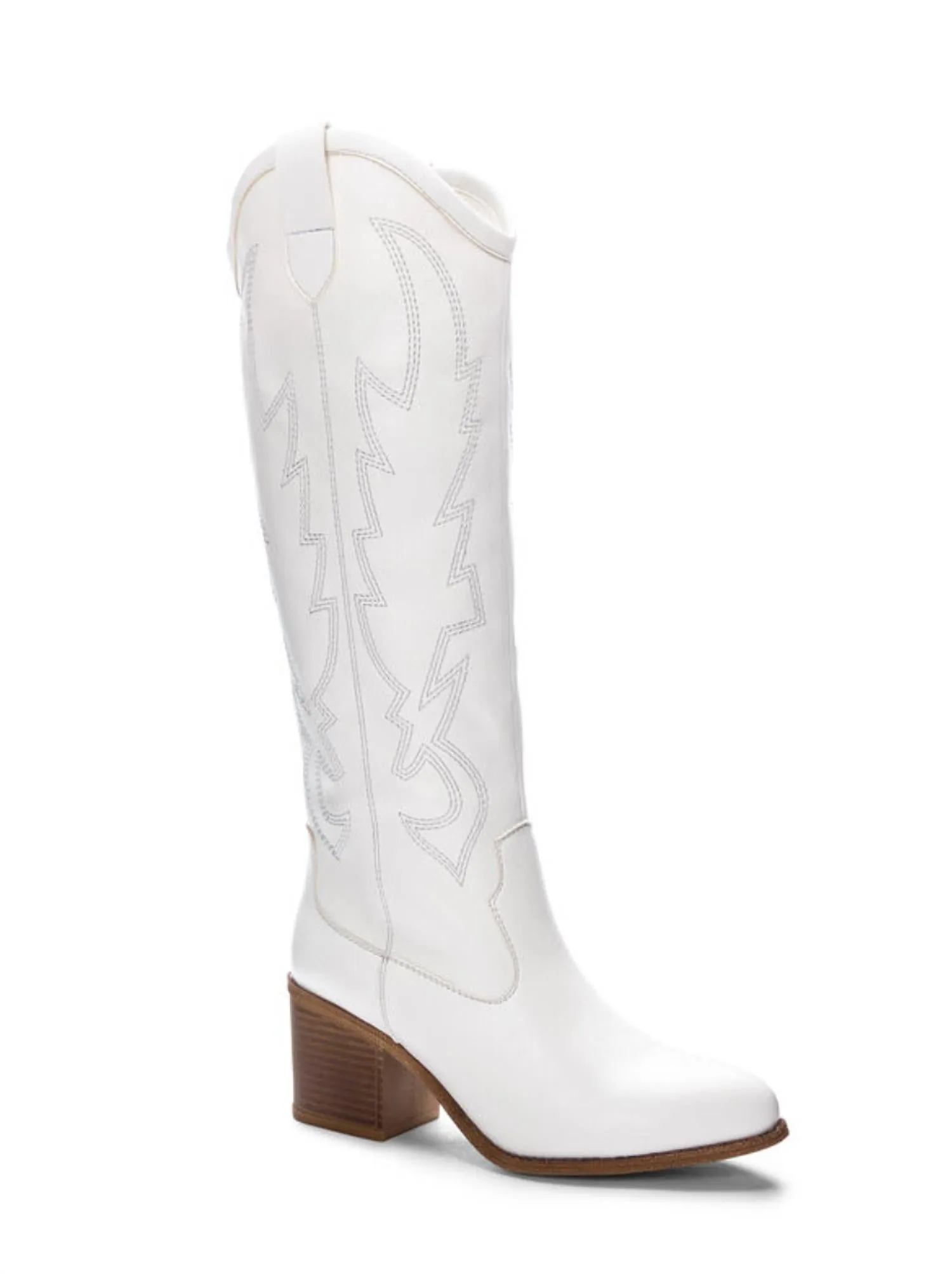 Upwind Western Boot In White