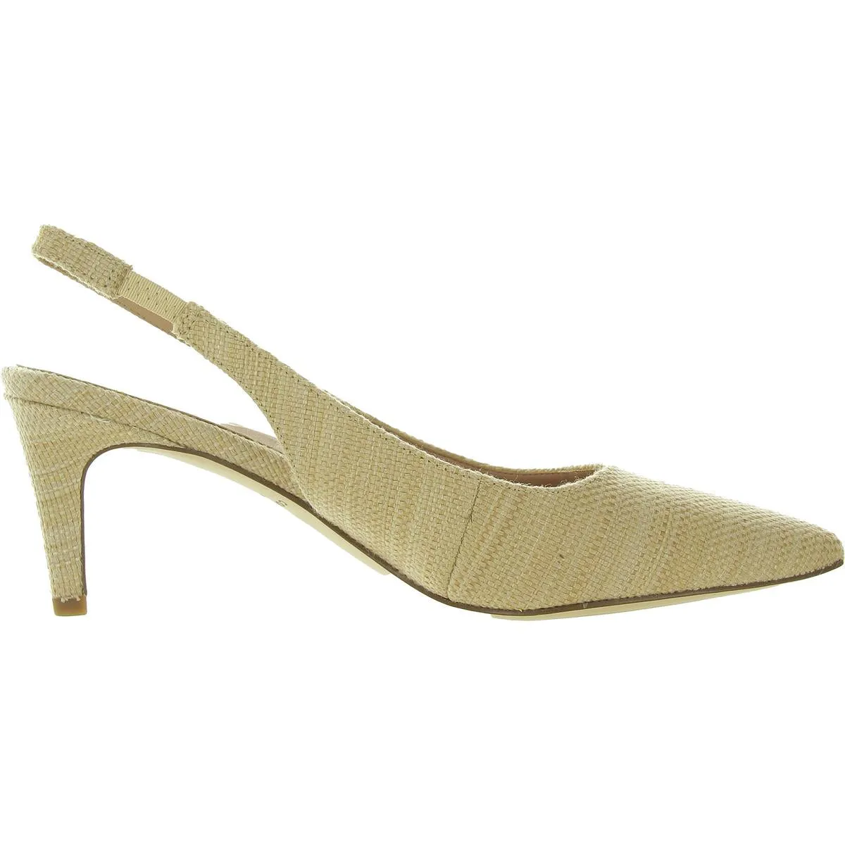 VANDAM SLING PUMP 65 Womens Laceless Woven Slingback Heels