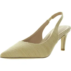VANDAM SLING PUMP 65 Womens Laceless Woven Slingback Heels