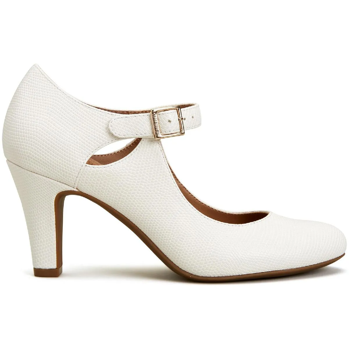 Velmah Womens Ankle Strap Mary Jane Heels