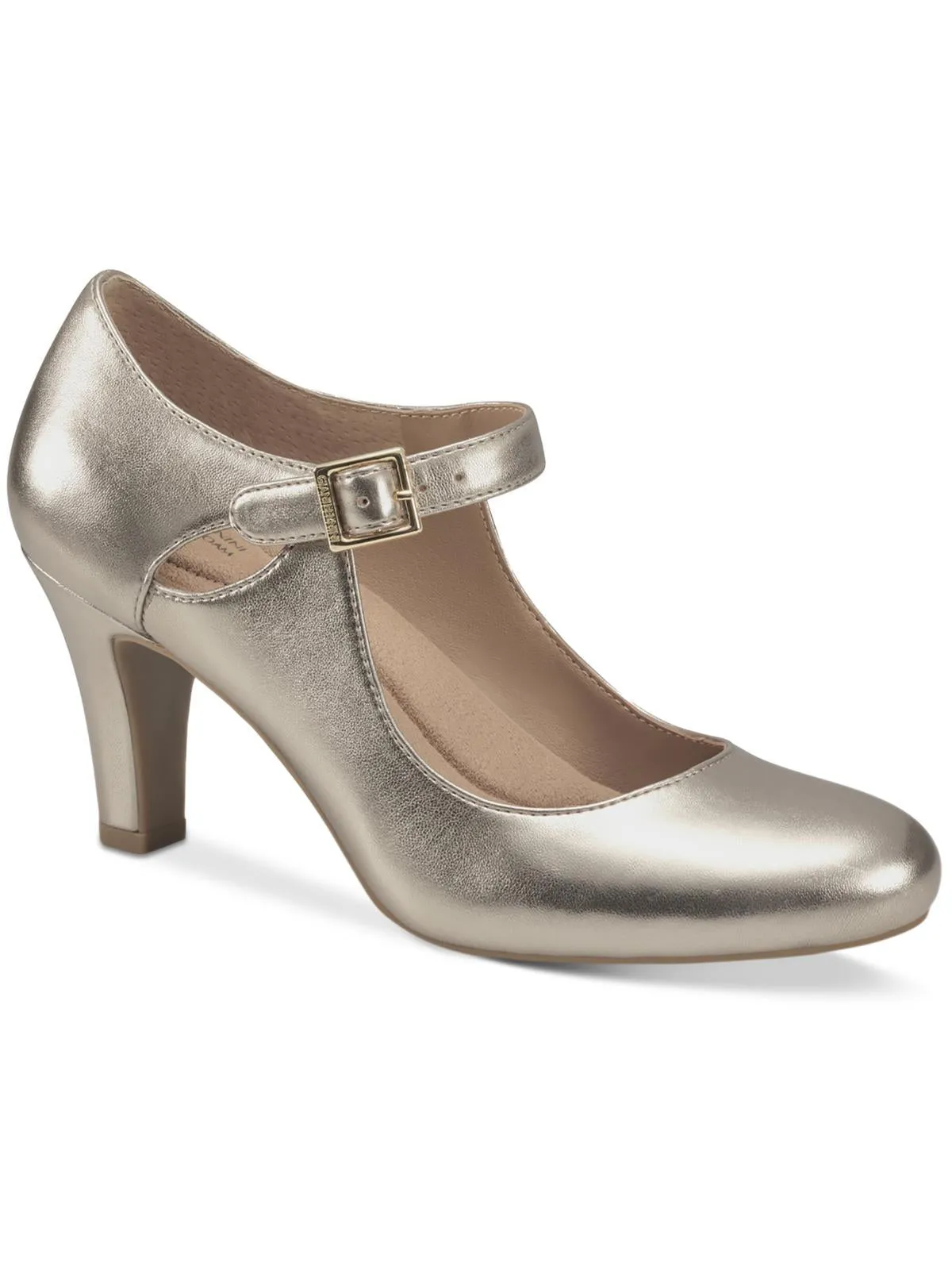 Velmah Womens Ankle Strap Mary Jane Heels