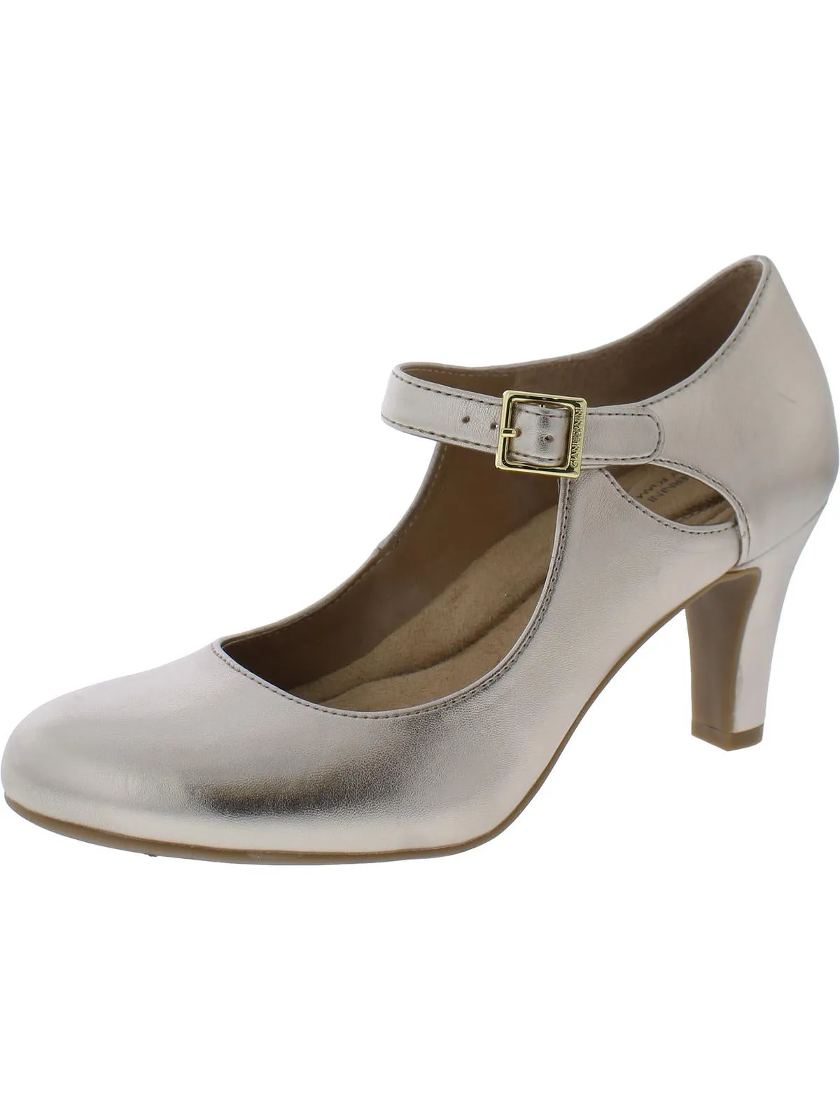 Velmah Womens Ankle Strap Mary Jane Heels