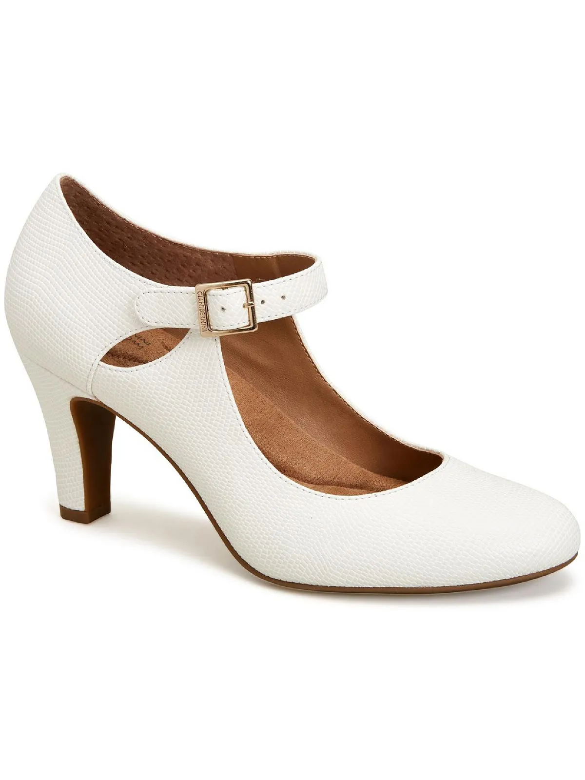 Velmah Womens Ankle Strap Mary Jane Heels
