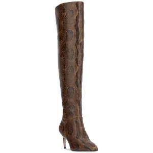 VERITYW Womens Wide Calf Over-The-Knee Boots
