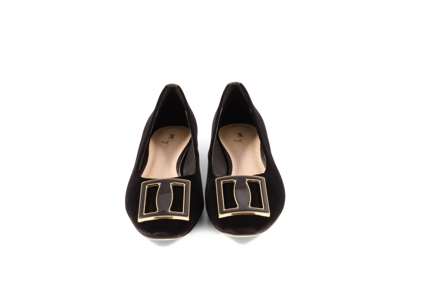Vicky Heels In Black Velvet