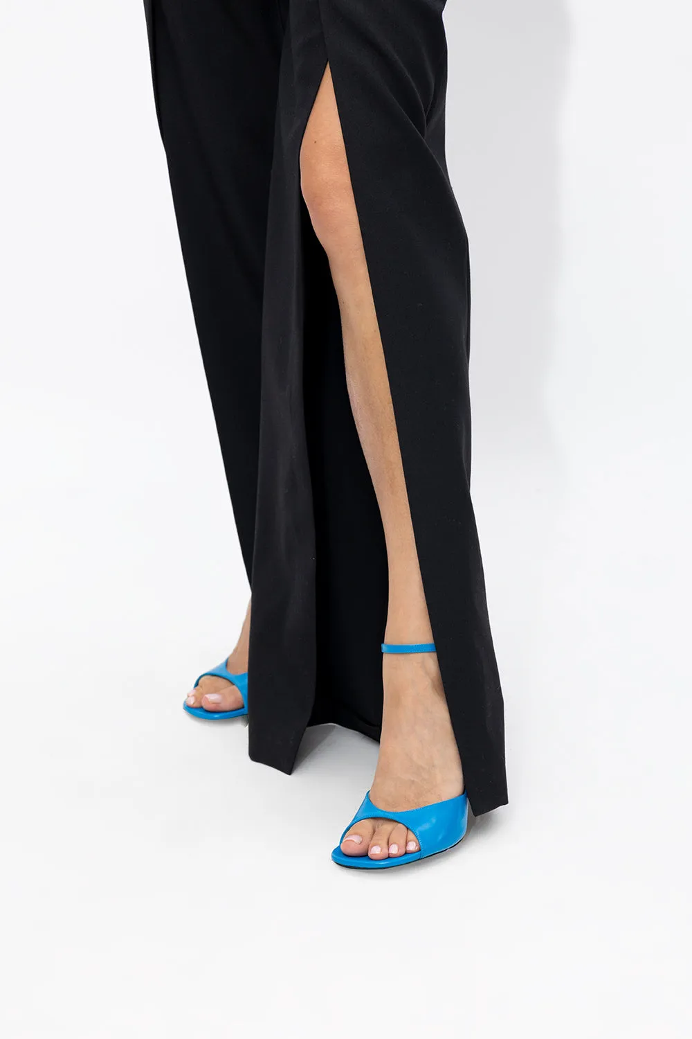 Victoria Beckham Womens Heel Shoes In Blue