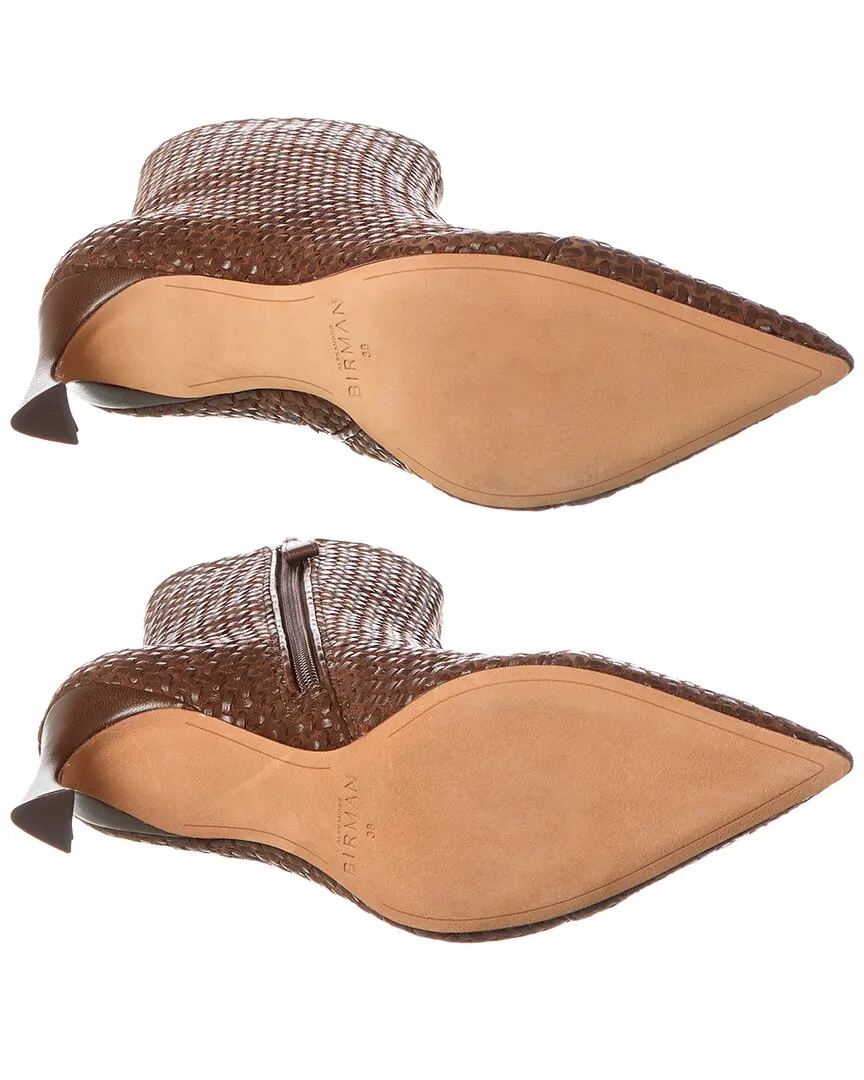 Vintage Alexandre Birman Myra Tresse 85 Leather Bo