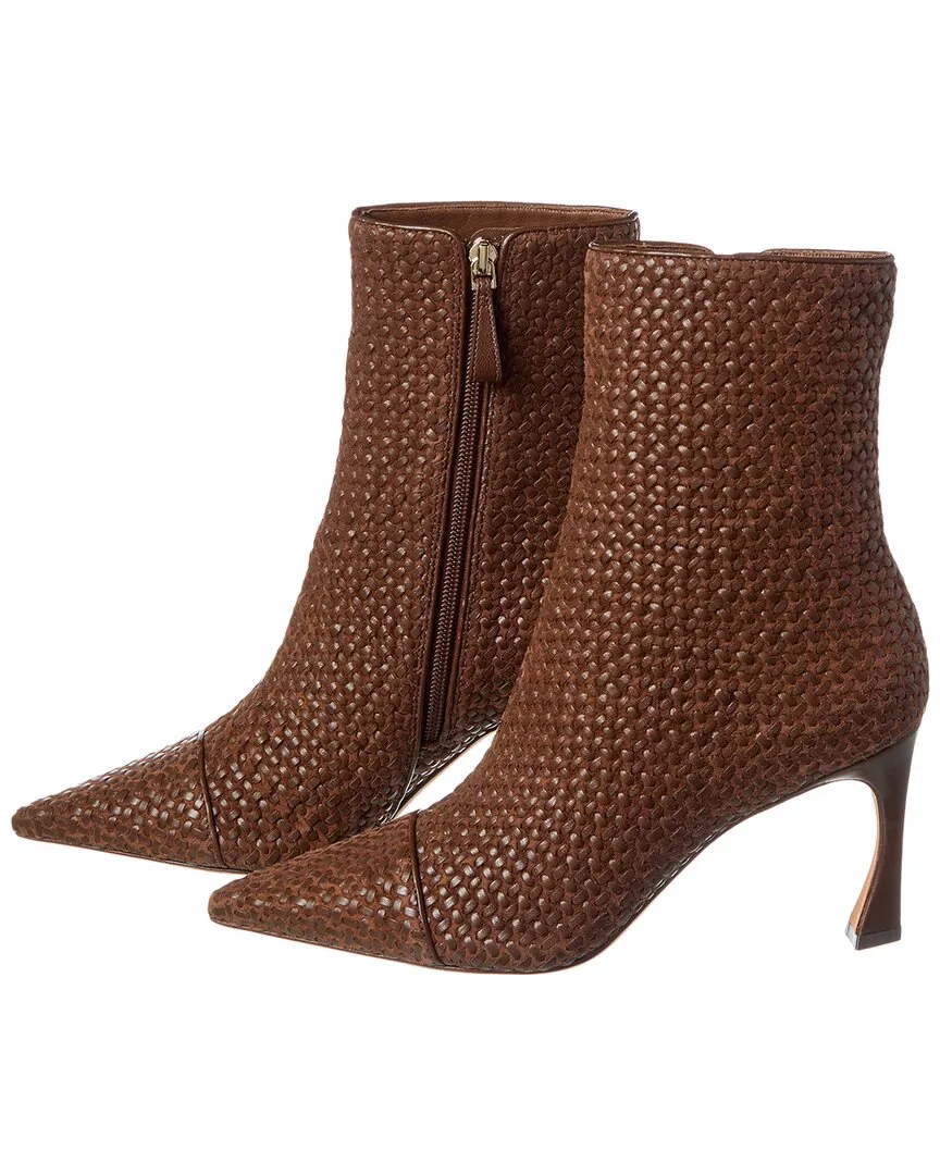 Vintage Alexandre Birman Myra Tresse 85 Leather Bo