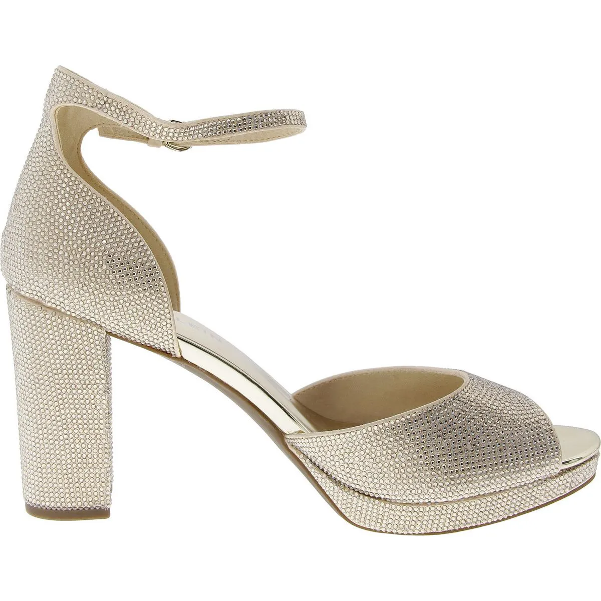Vista Womens Block Heel Ankle Strap Block Heels