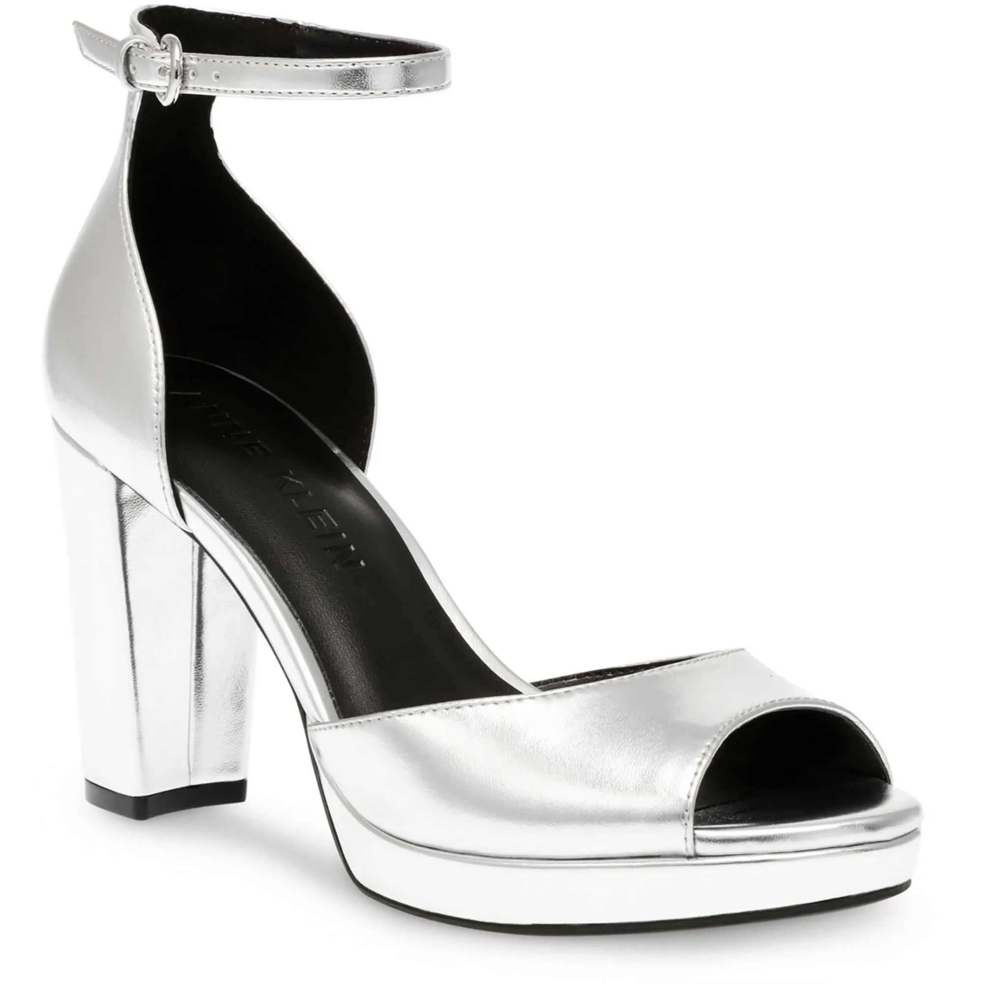 Vista Womens Block Heel Ankle Strap Block Heels