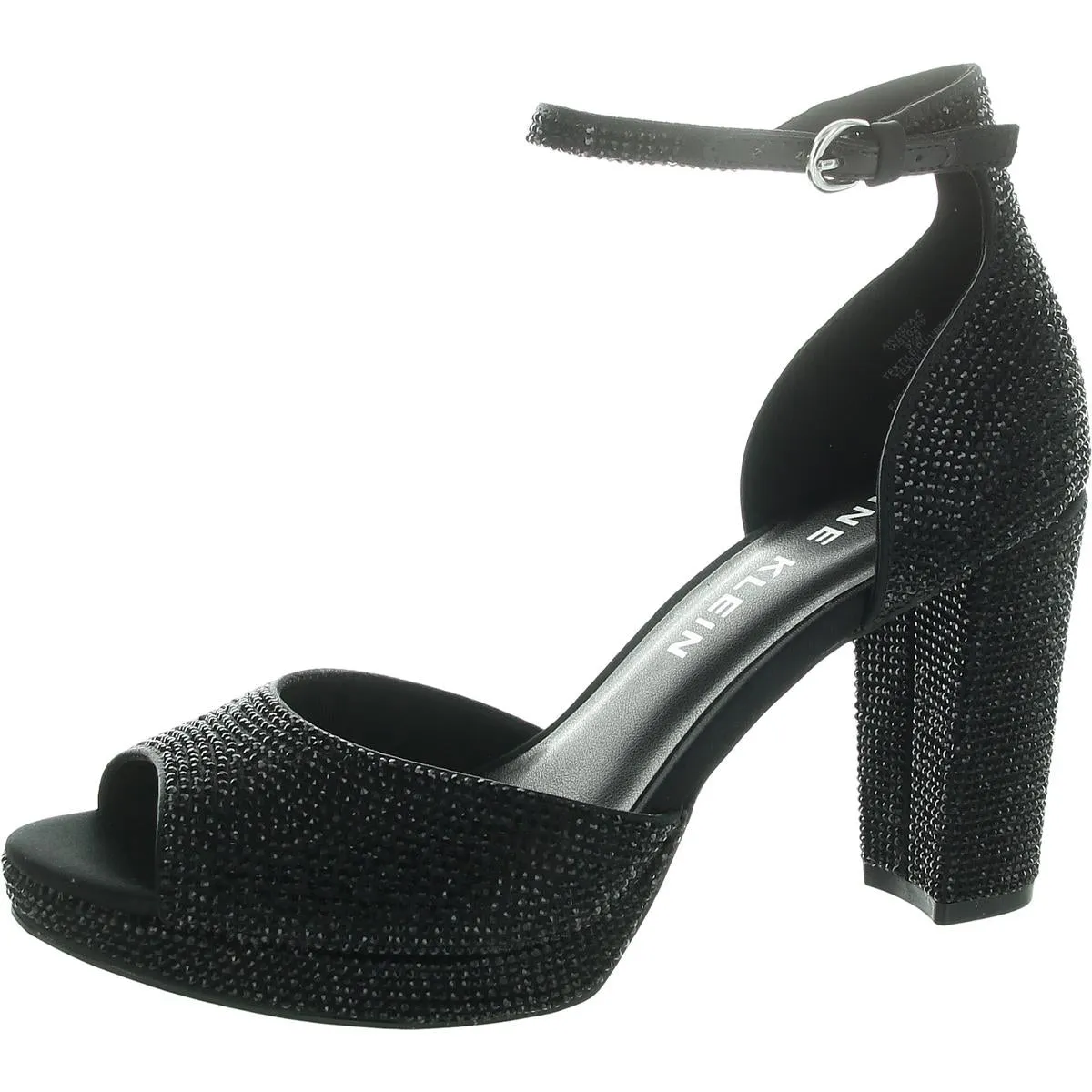 Vista Womens Block Heel Ankle Strap Block Heels