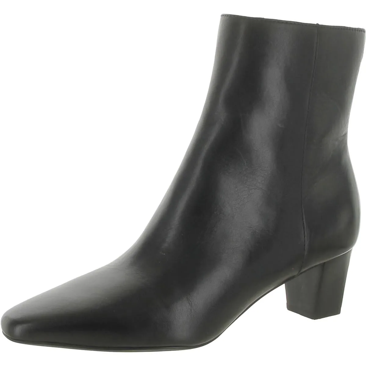 Willa Womens Leather Ankle Boots