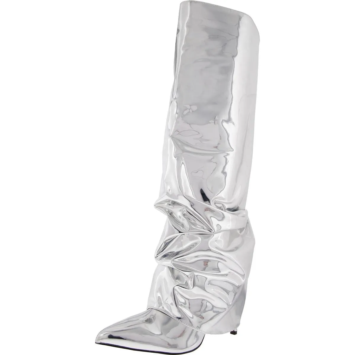 WNRANDEE3 Womens Covered Heel Manmade Over-The-Knee Boots