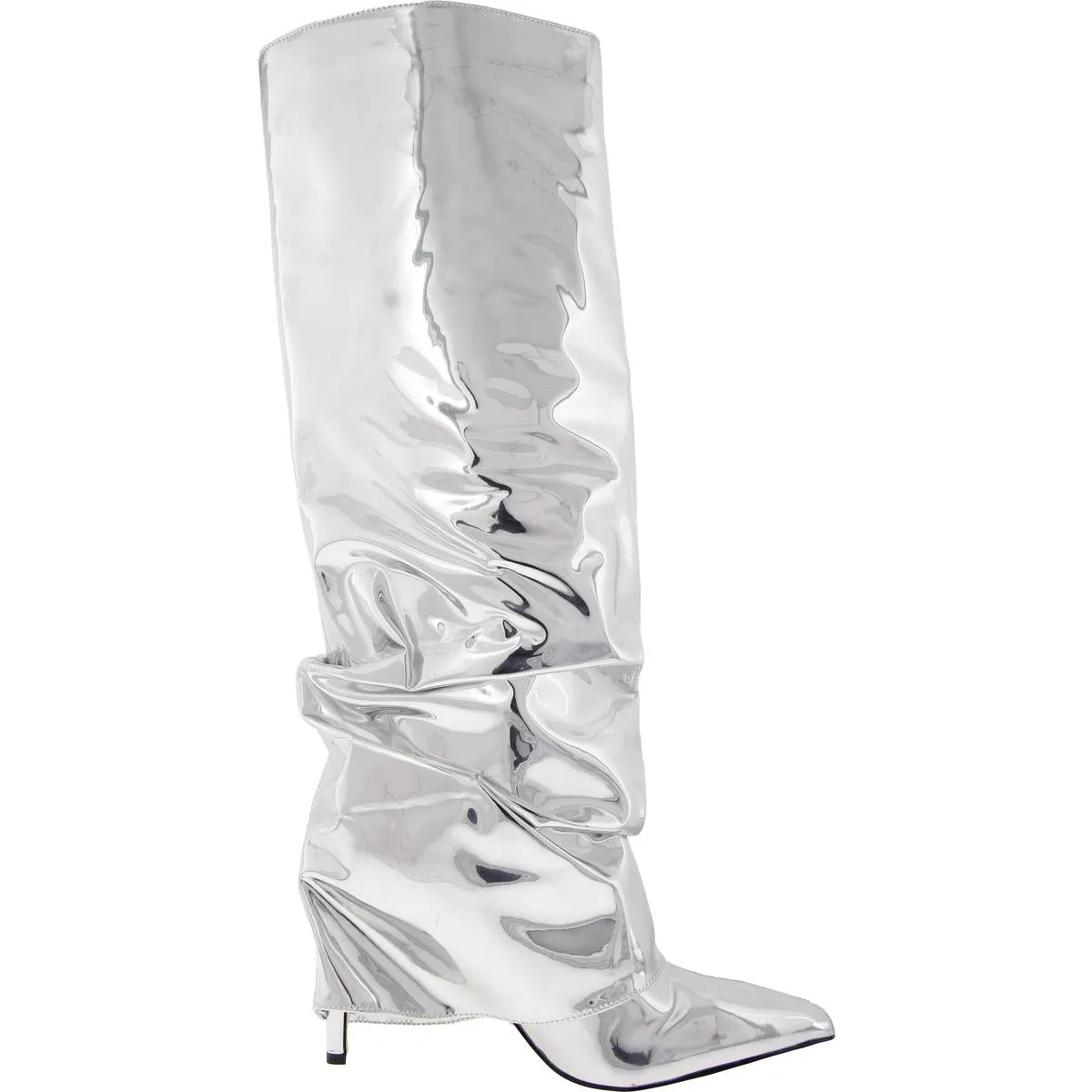 WNRANDEE3 Womens Covered Heel Manmade Over-The-Knee Boots