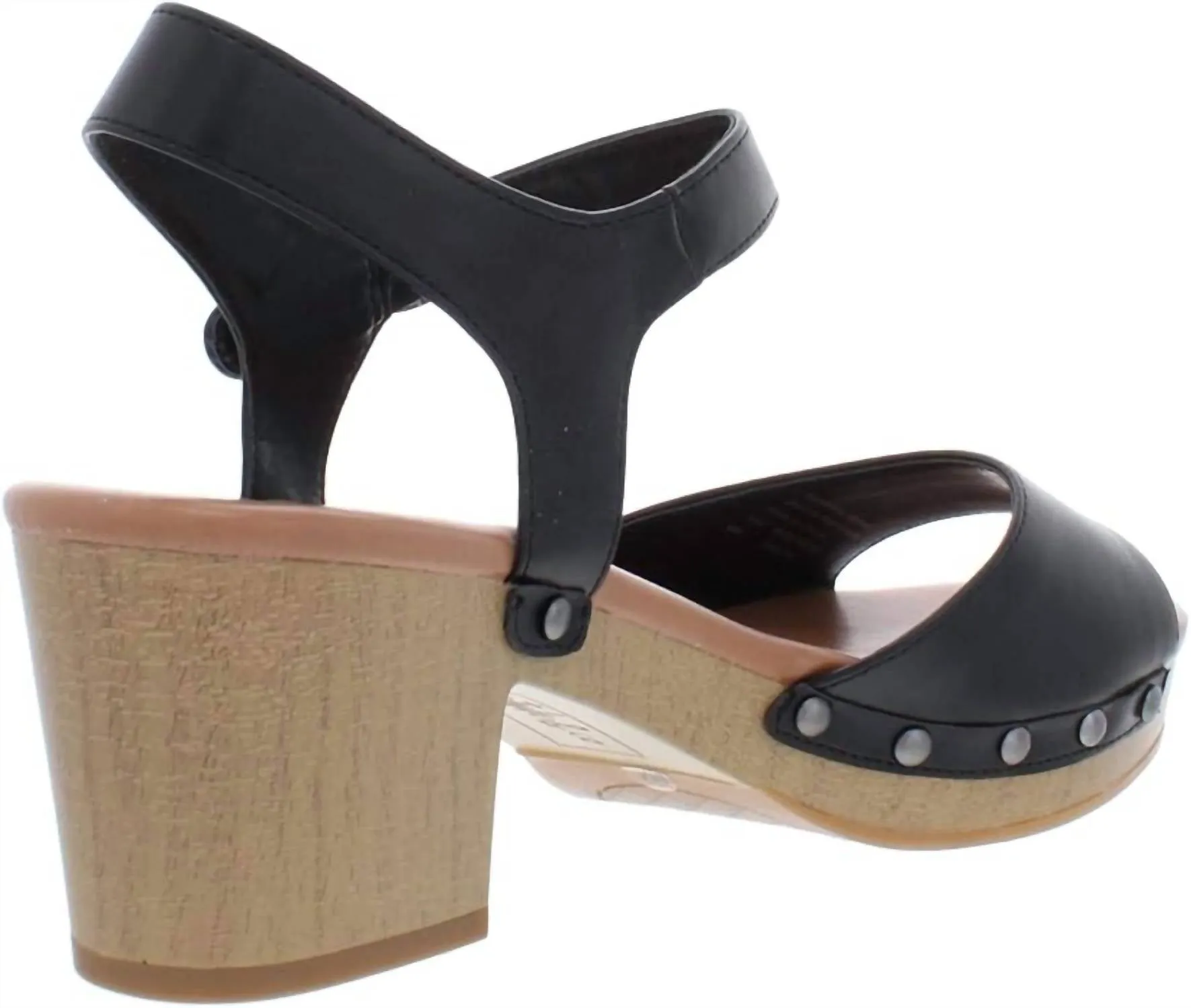 Women's Andreas Platform Heel Sandals In Black
