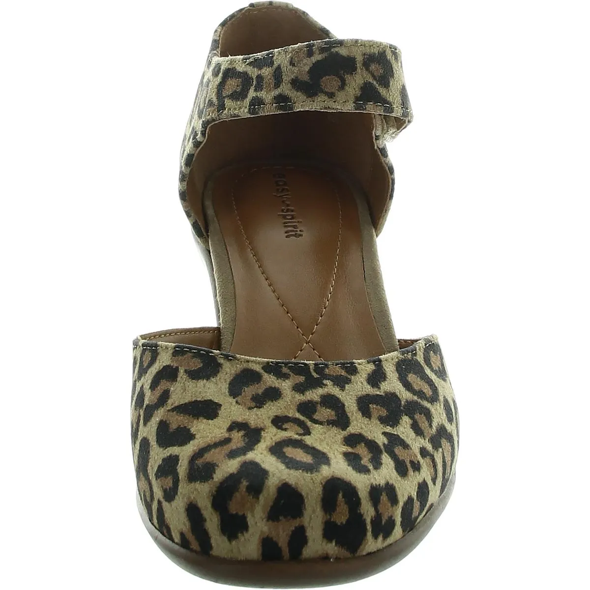 Womens Animal Print Leather Pumps