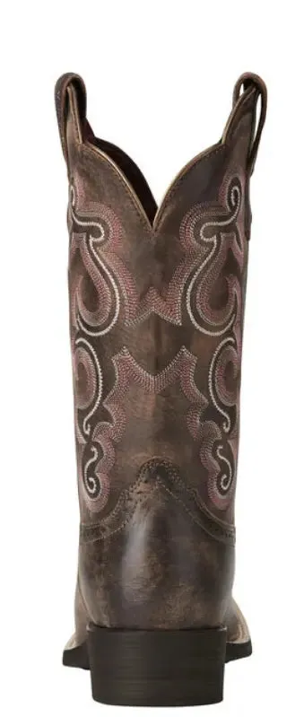 Women's Ariat Quickdraw Western Boot  Rugged Style with All-Day Comfort