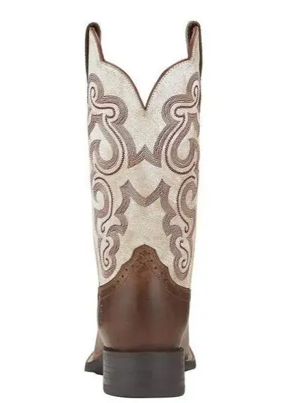 Women's Ariat Quickdraw Western Boot  Rugged Style with All-Day Comfort