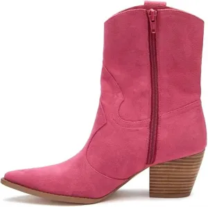 Women's Bambi Boots In Hot Pink