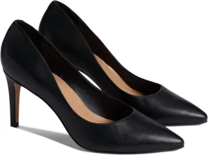 Women's Beatriz Leather Pump Heels In Black