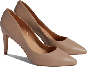 Women's Beatriz Leather Pump Heels In Taupe