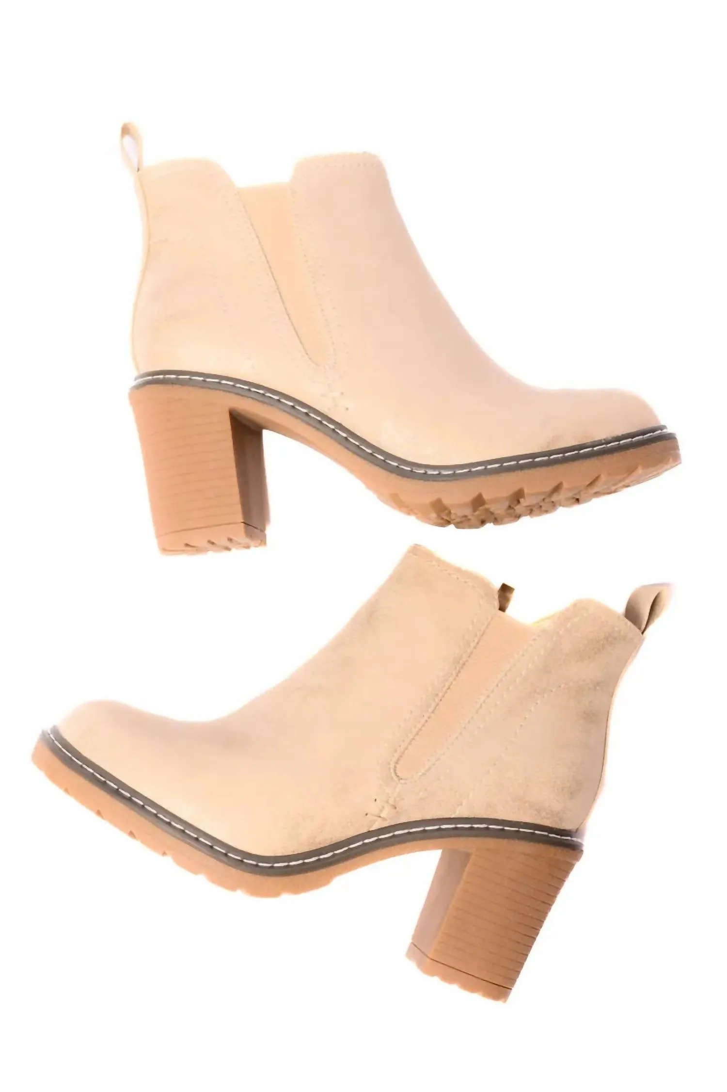 Women's Bite Me Bootie In Gold
