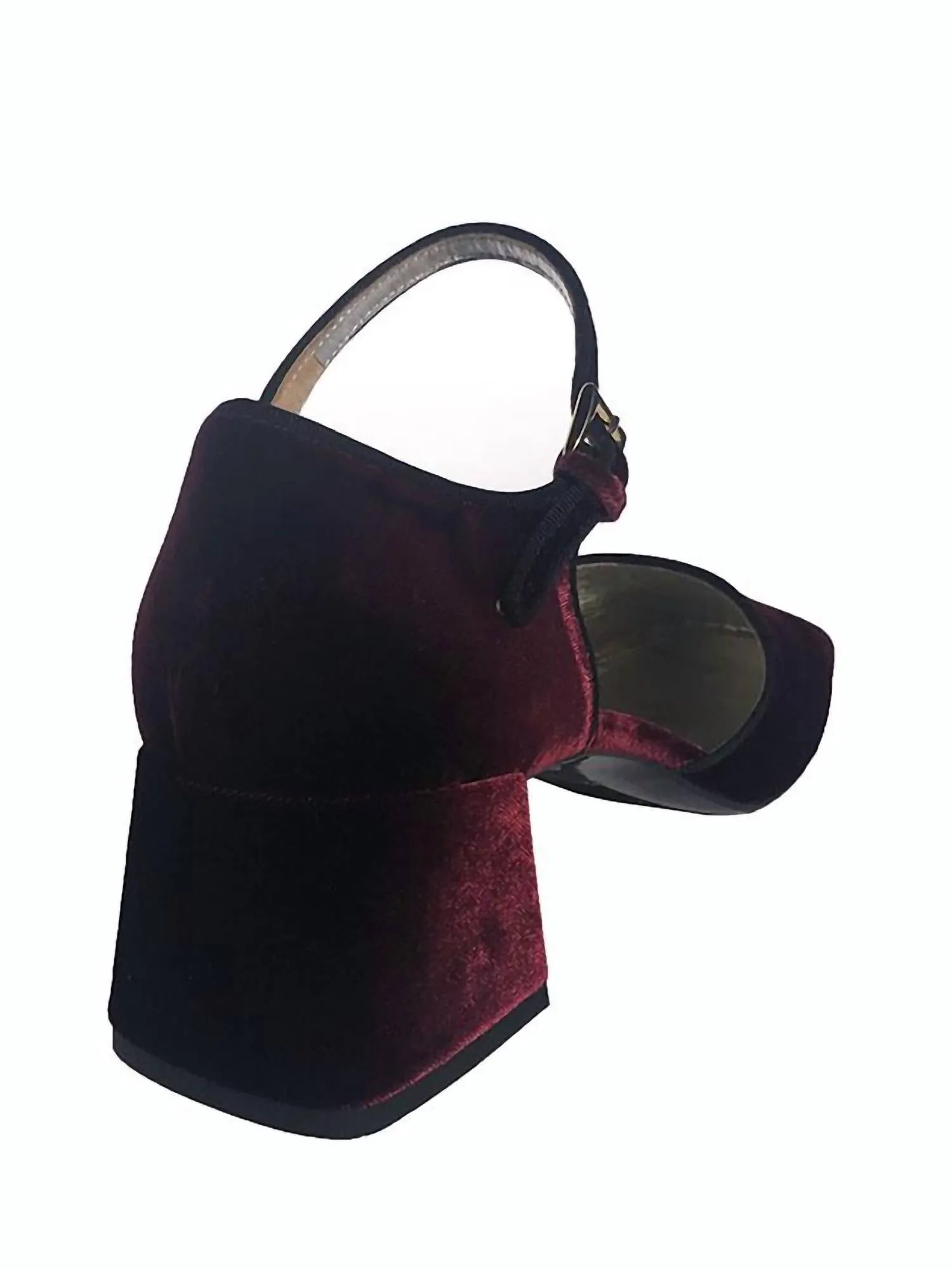 Women's Boulevardier Maryjane Shoes In Burgundy
