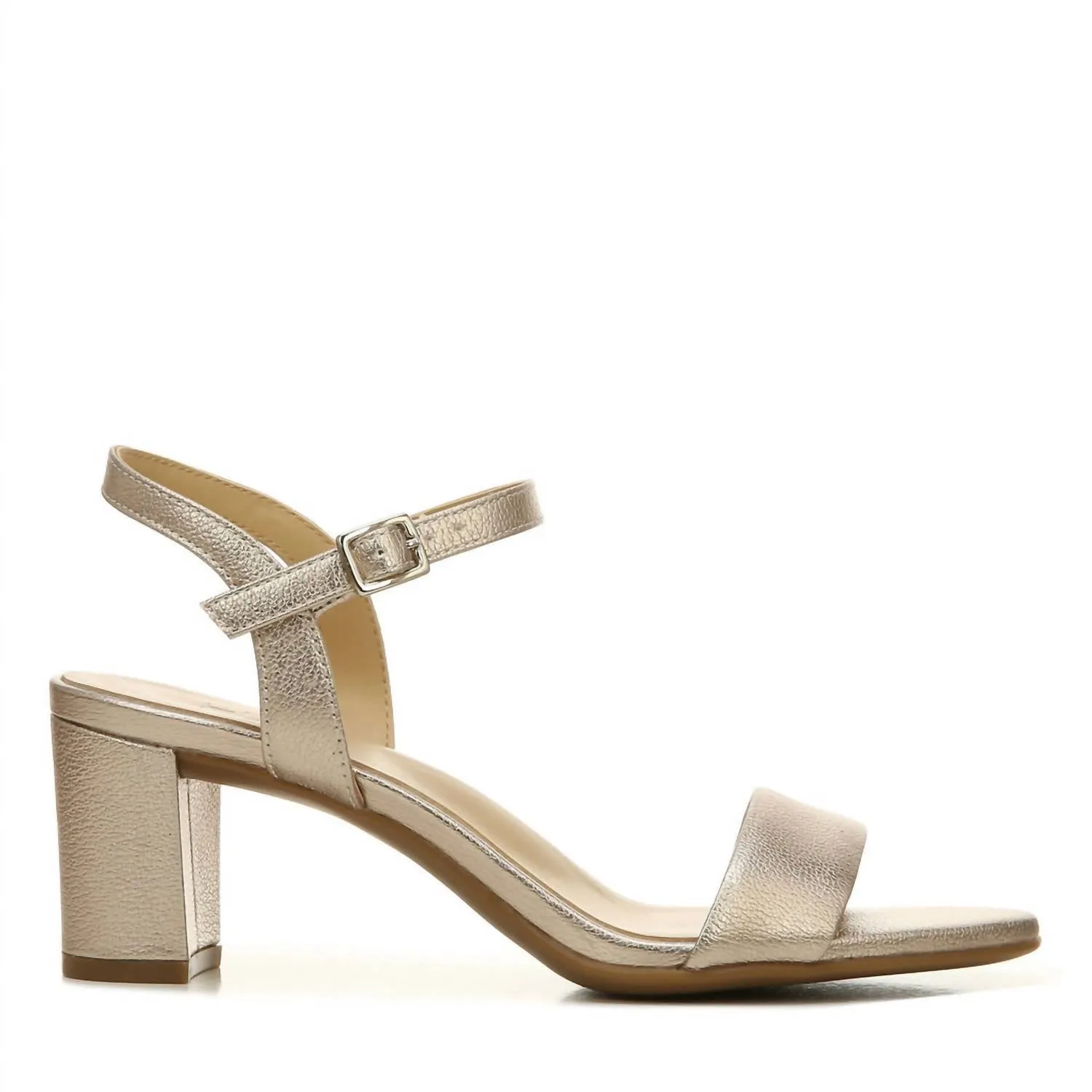Women's Bristol Heels In Warm Silver/pebble