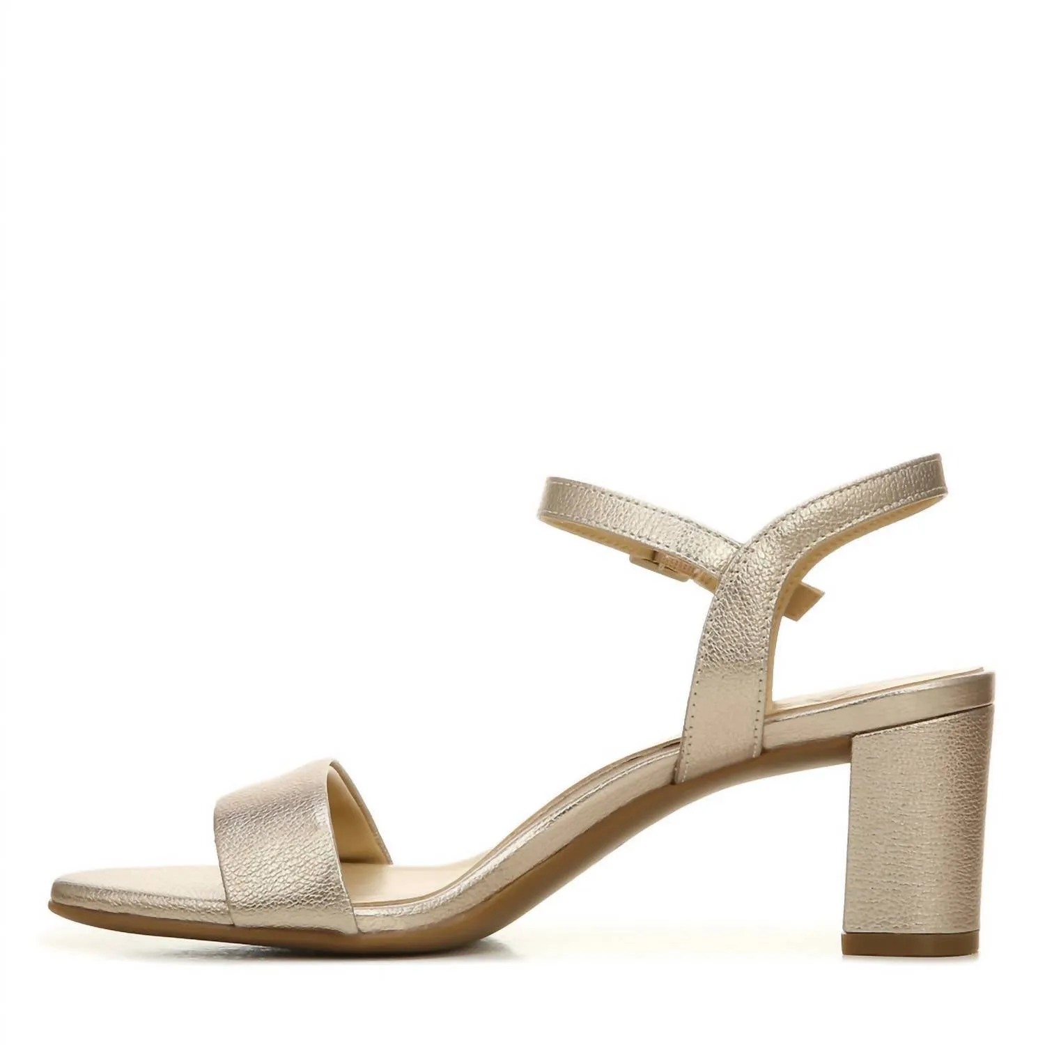 Women's Bristol Heels In Warm Silver/pebble