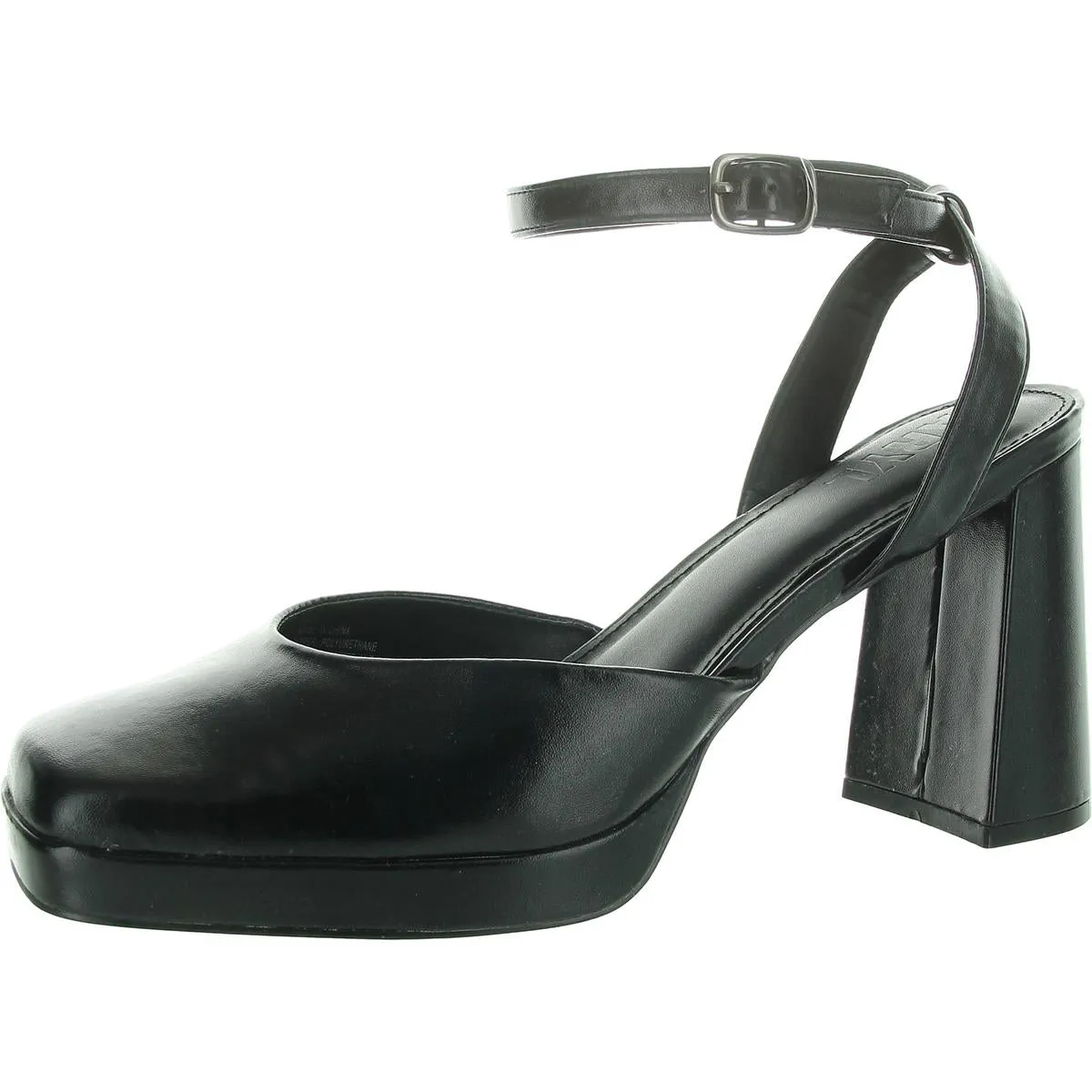 Womens Buckle Manmade Ankle Strap
